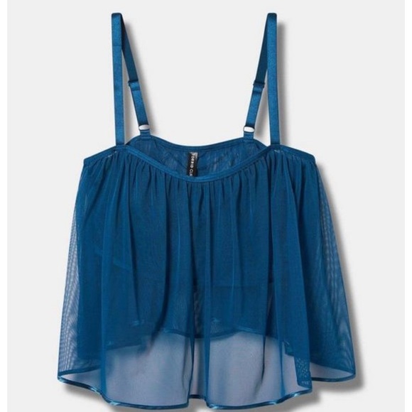 Torrid playfull mesh cami top - Picture 4 of 5